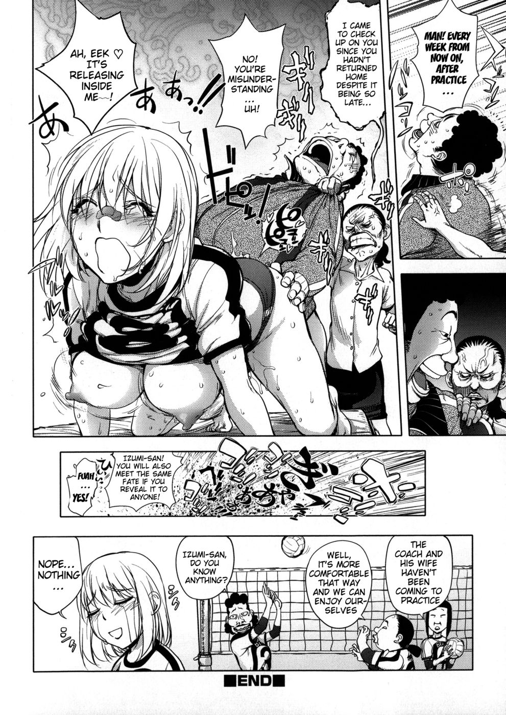 Hentai Manga Comic-Kaye-nee Challenging Herself in Volleyball-Read-20